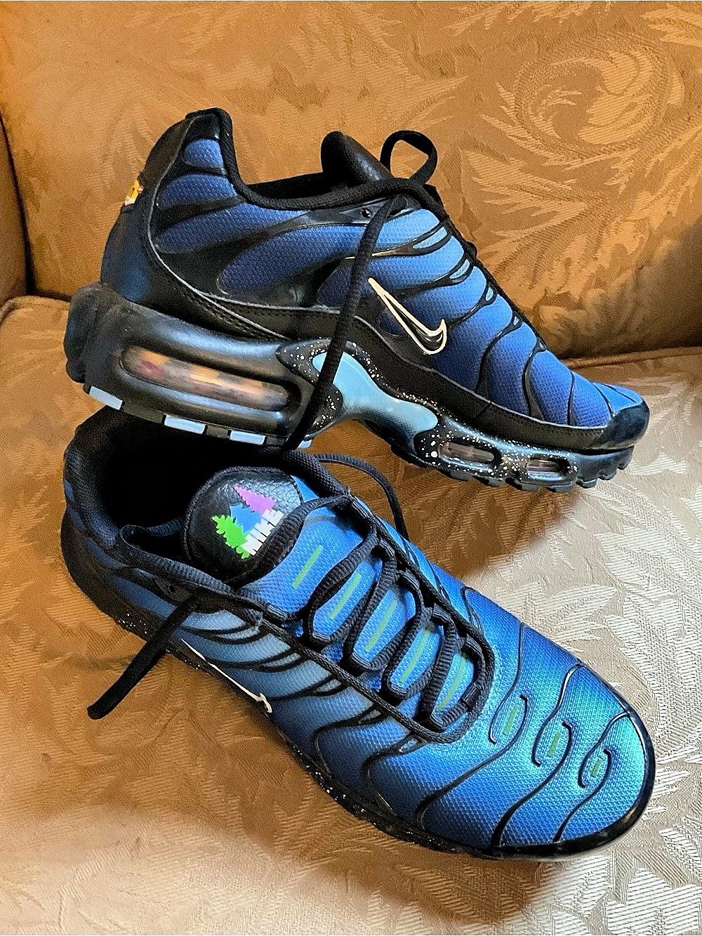 Nike Air Max Plus Blue & Black US 6.5